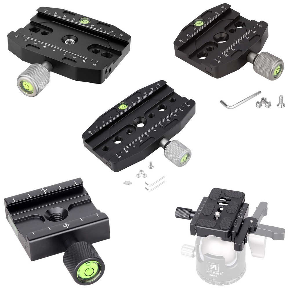Tripod BallHead Quick Release Clamp Arca Swiss Plate Clamp For Camera / Tripod