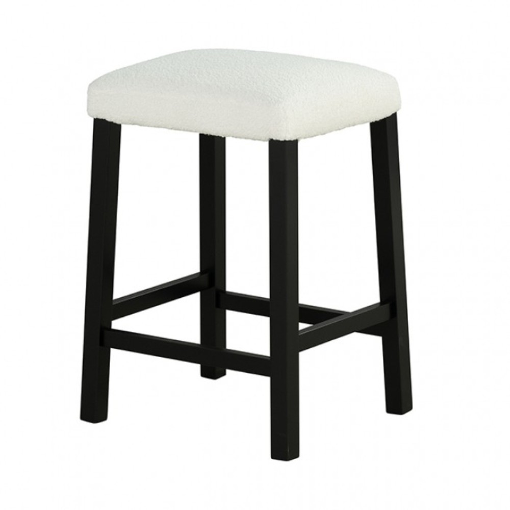 Dining Room Transitional 3pc Dining Set Gloss Table Top w Storage Shelves Side
