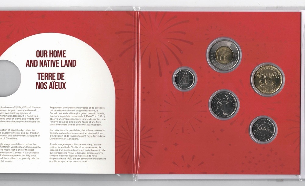 2023 Canada O Canada Coin Set - Royal Canada Mint -