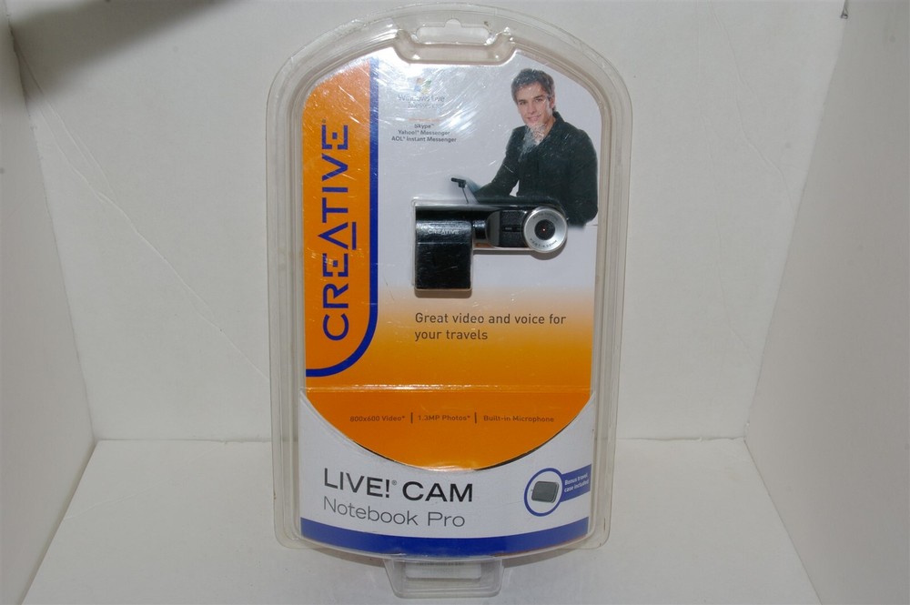 Creative Live Cam Notebook Pro Webcam NEW