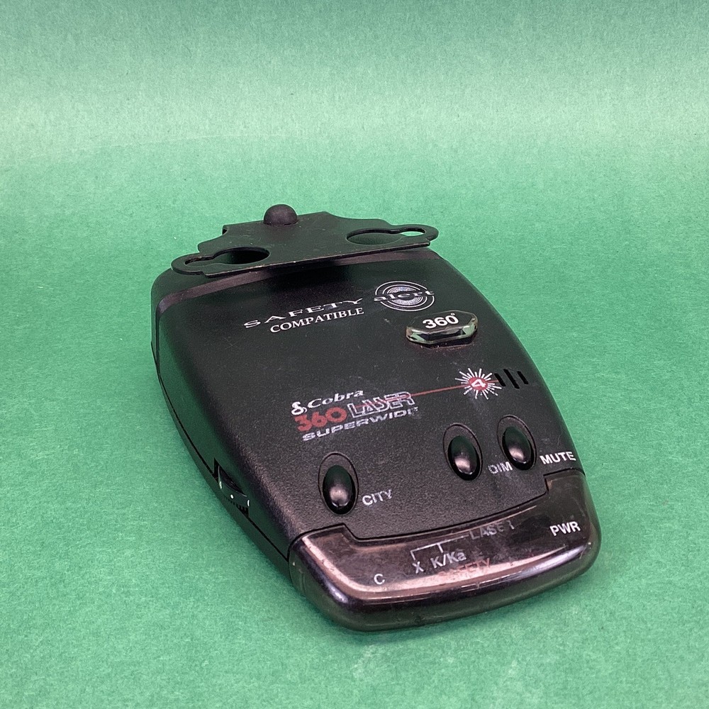 Cobra Trapshooter Super Wide Band Radar Laser Detector RDL214SW - UNTESTED