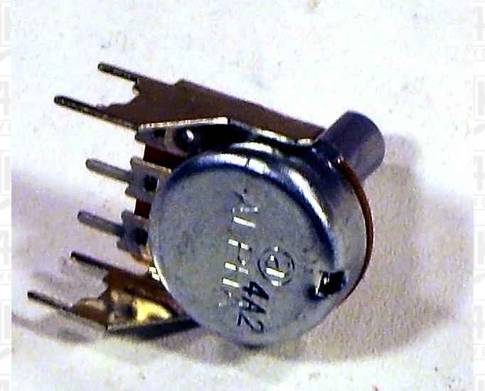 Alpha 250K Ohm Horizontal Mount Pot Potentiometer A250K A250K
