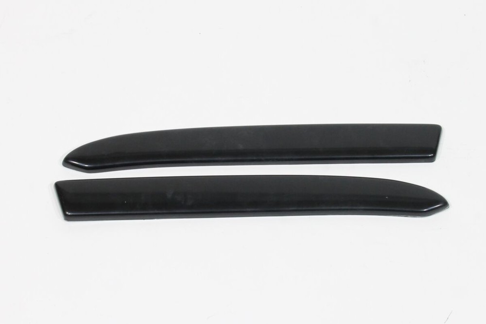 For 6 Series E63 E64 Rear bumper Side Splitters flaps ABS Gloss diffusers