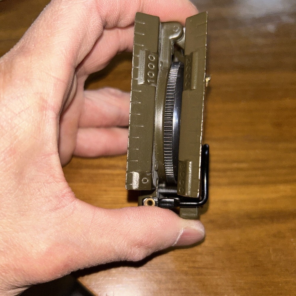 Compass Foldable in Closed Metal Case Camping Accessory Original