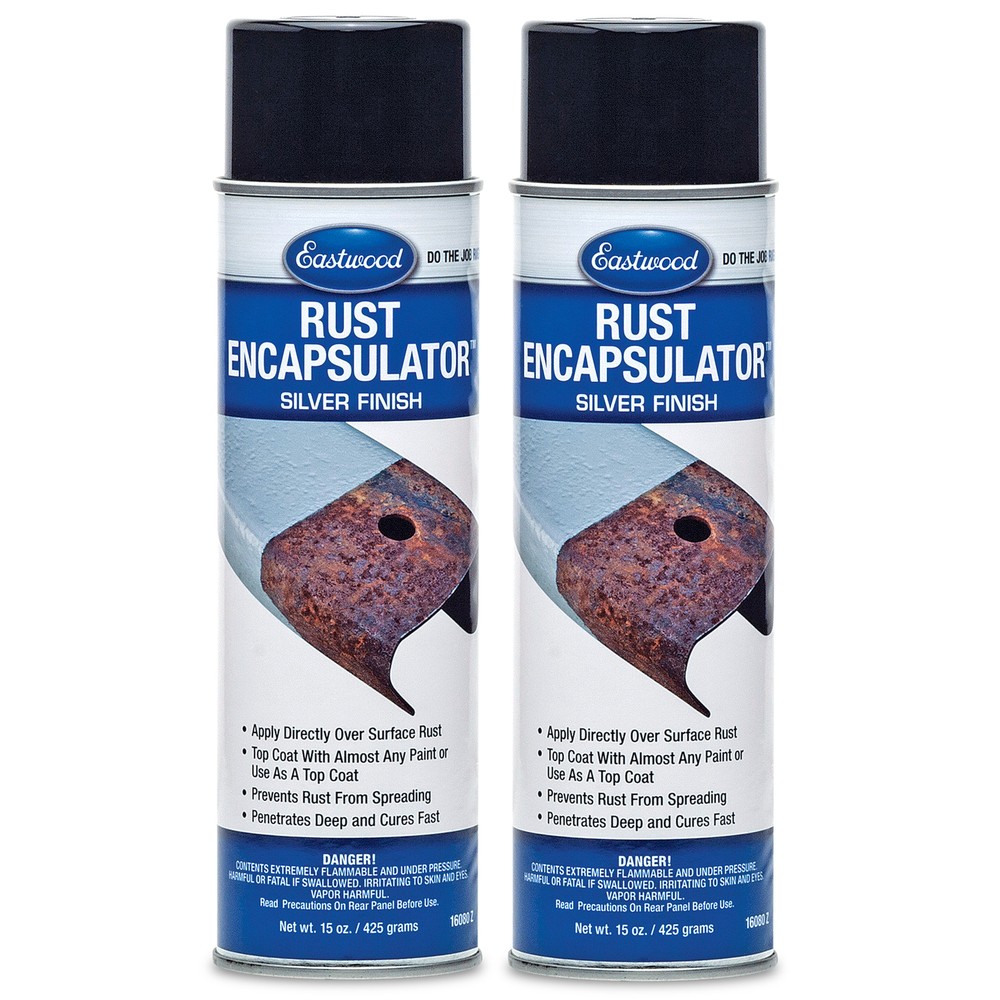 Eastwood Silver Rust Encapsulator 15 oz Aerosol  2 Pack