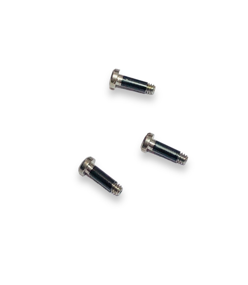 Prada PR 17WS Gunmetal Replacement Temple Hinge Screws Genuine