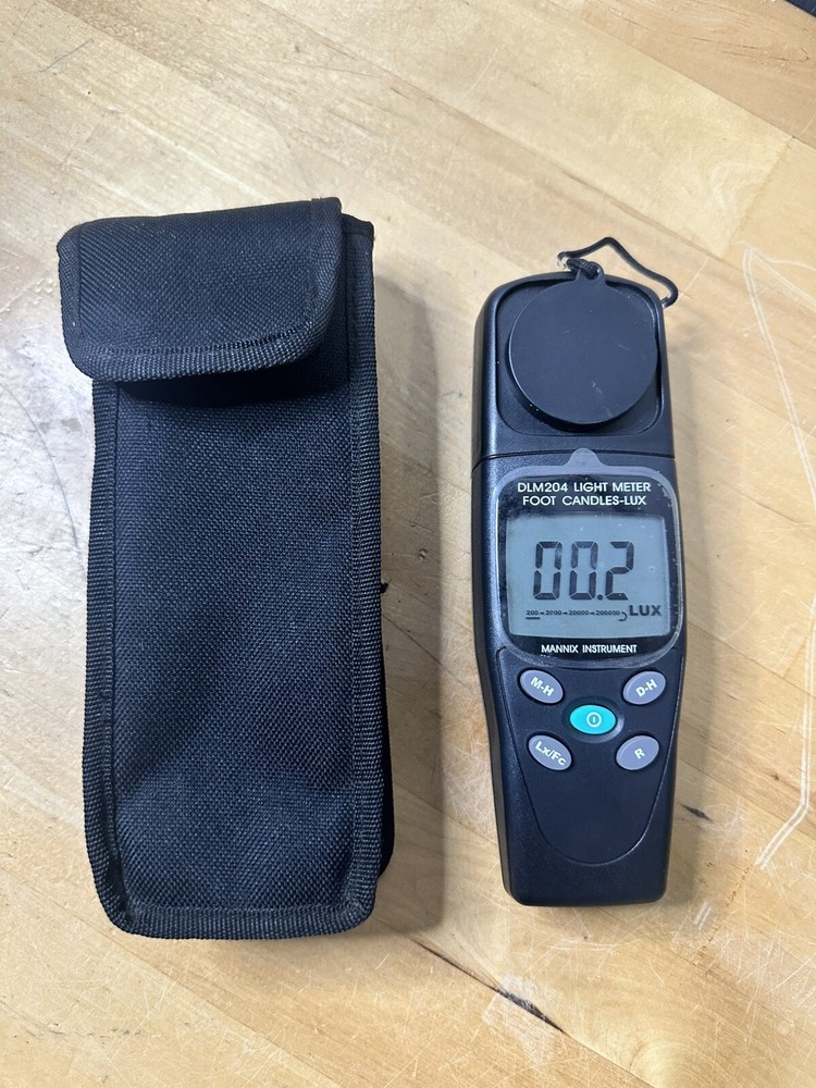 GENERAL TOOLS Wide Range Single Piece Digital Light Meter DLM204