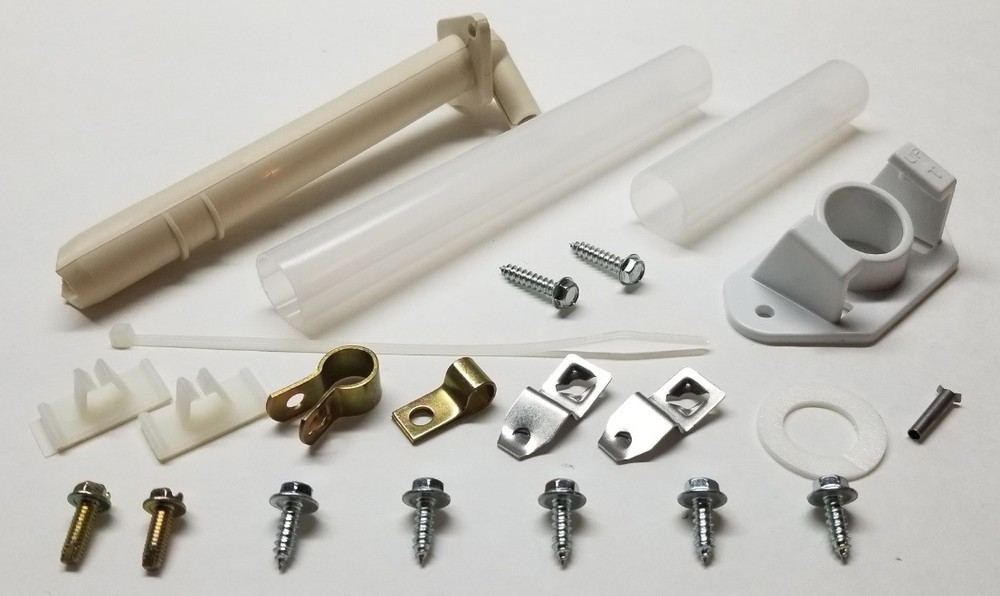 New - Ice Maker Hardware Kit, Fill Tube, Extensions, Screws, Insert, etc 2155466