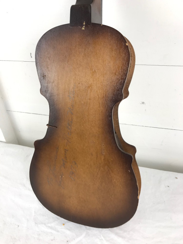 Toy Wooden Violin. 20". Wallhanger