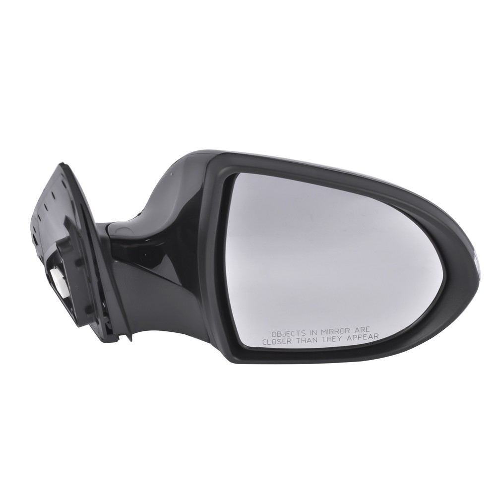 Right Side Mirror for 2011-2016 Kia Sportage, Paintable Shell, 2.4L