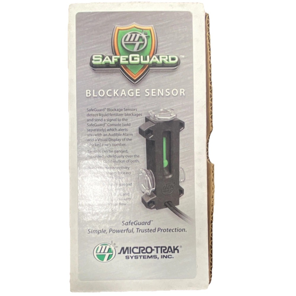 Micro-Trak Systems SafeGuard Blockage Sensor Blockage Detection Device