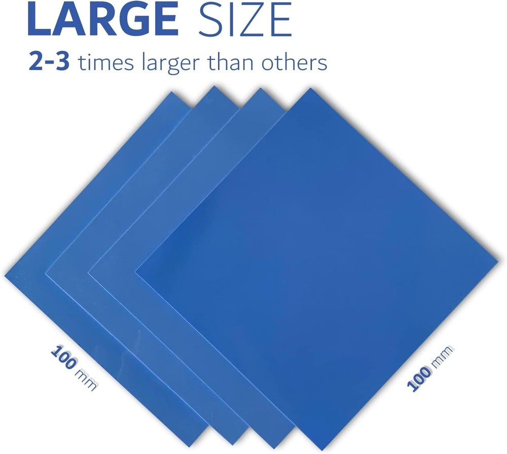 High Performance 4 Pack Silicone Thermal Cooling Pads - Non-Conductive & Safe