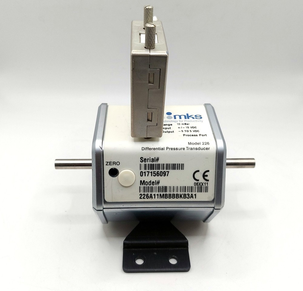 MKS 226 Baratron Differential Capacitance Manometer 226A11MBBBBKB3A1