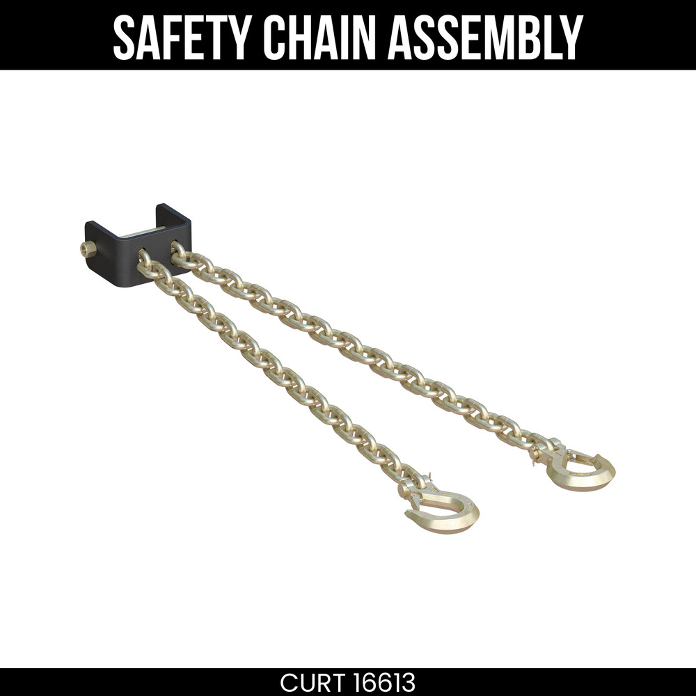 CURT CrossWing 5th Wheel Safety Chain Assembly 16613
