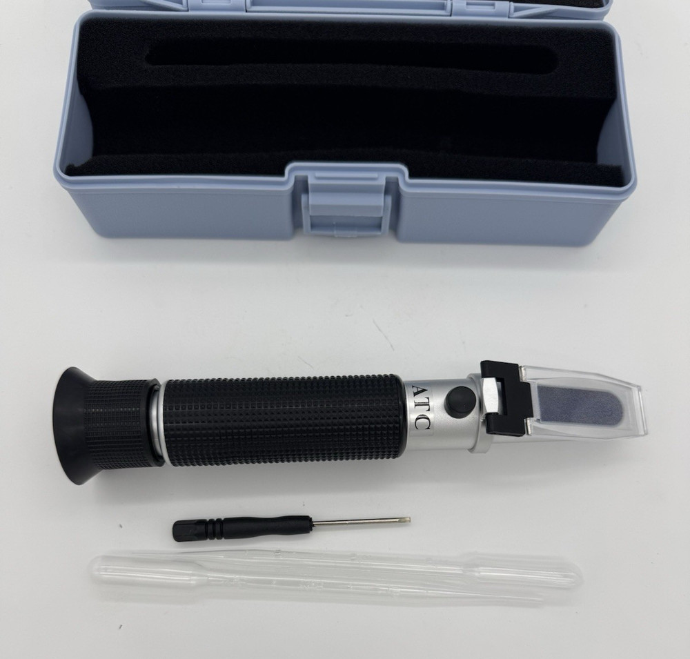 ATC Hand Held Refractometer With Case and Box