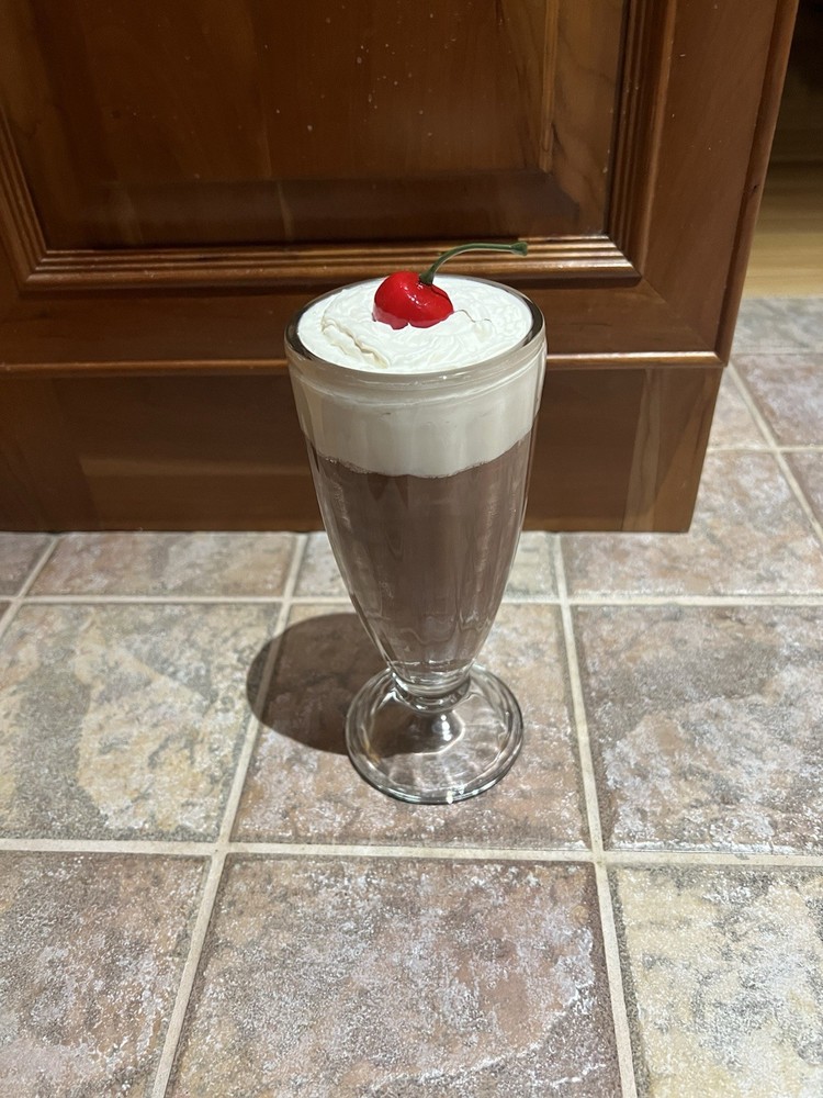 Fake Chocolate Sundae