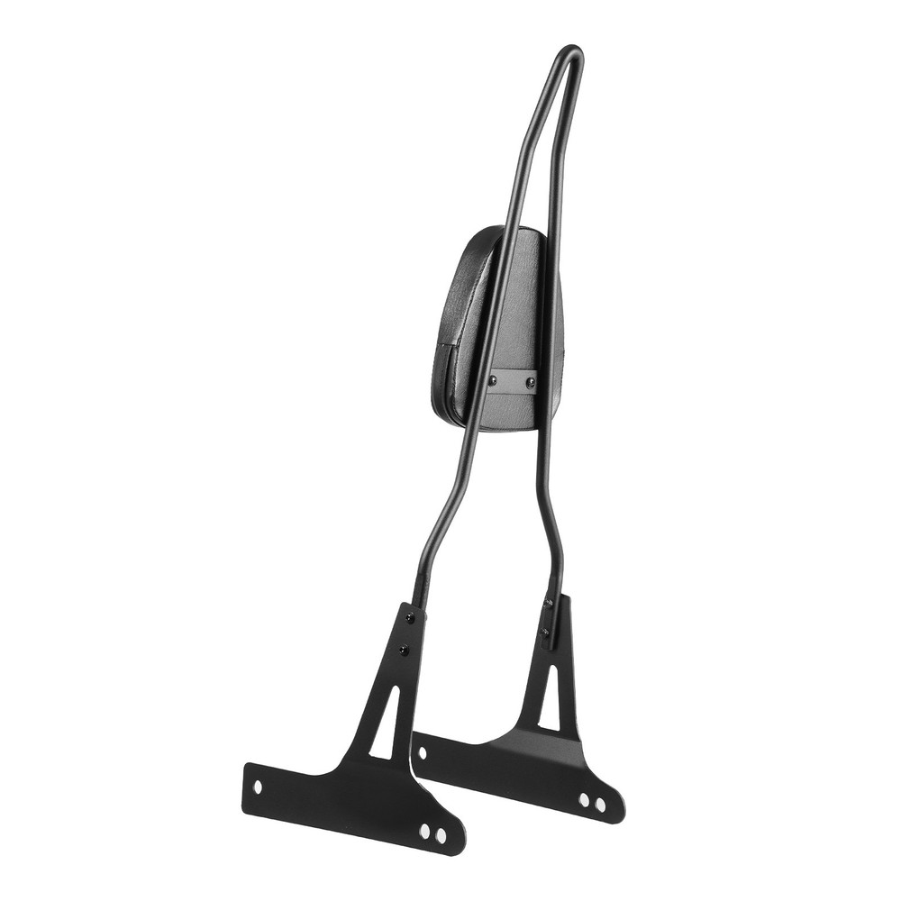Motorcycle Backrest Sissy Bar, Black