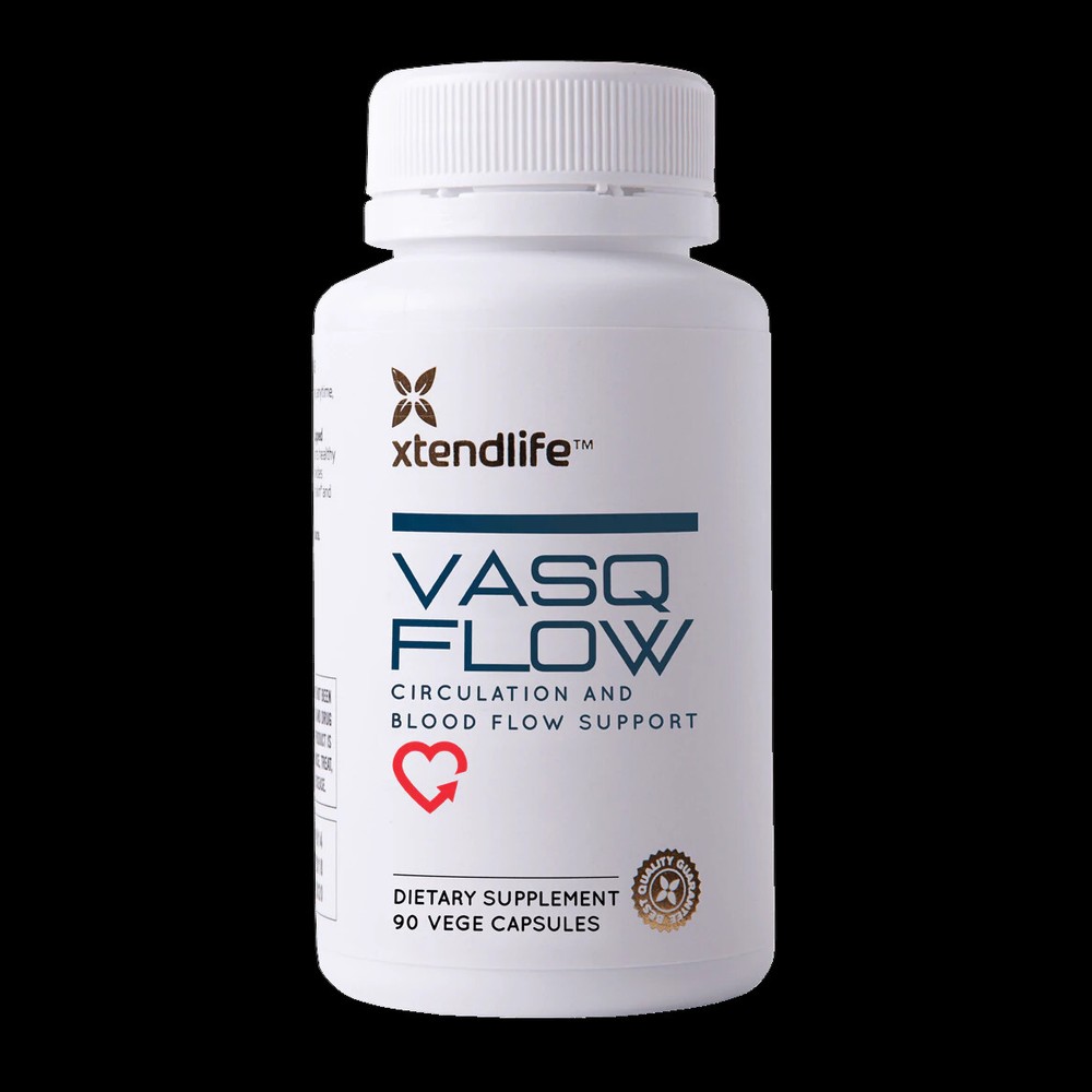 Xtendlife VasQFlow - 90 Vege Capsules