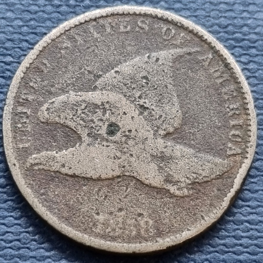 1858 Flying Eagle Cent 1c Circulated #91762
