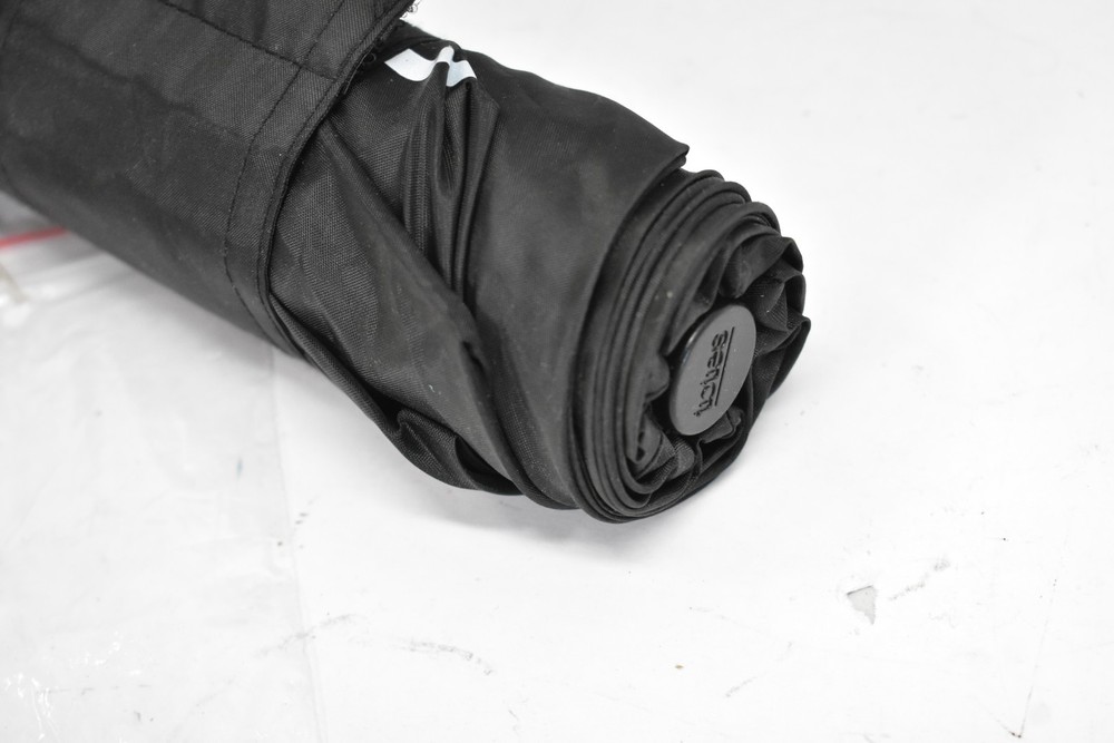Totes Automatic Open/Close Umbrella Black BRANDED Wind Proof Resistant