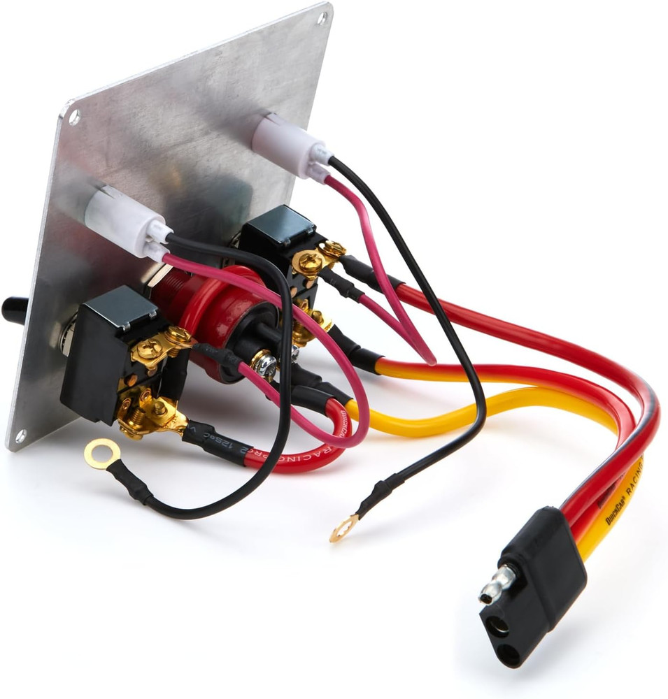 50-022 4-3/8" High Ignition Switch with 2 Indicator Lights