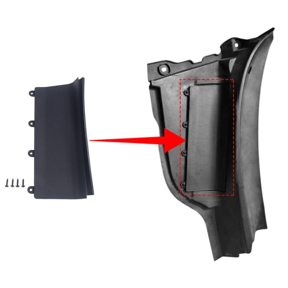 Essential Windshield Wiper Cowl Cover Panel with Battery Cap for Mini Cooper