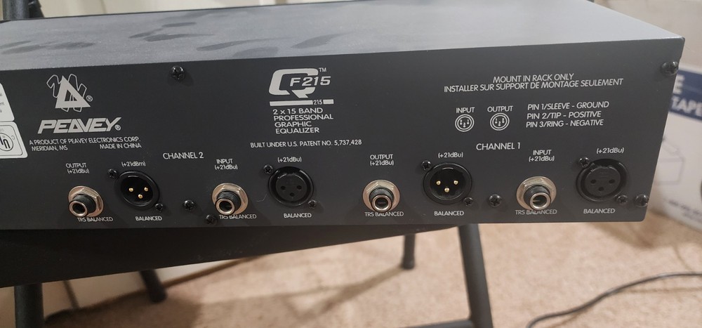 Peavey 215f Equalizer