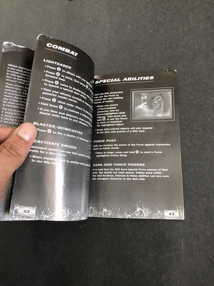 lego star wars xbox Manual Only