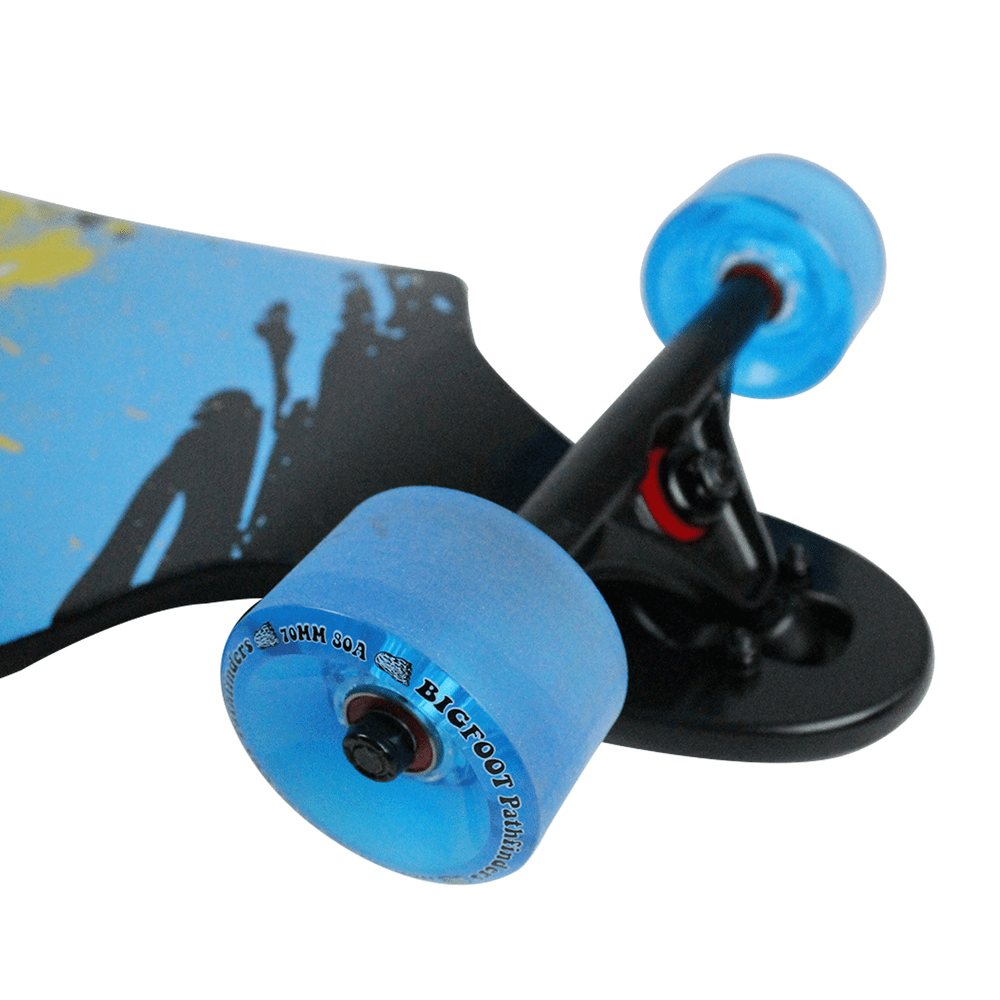 Paradise Longboard Complete 9.75" x 39.75" Sun Splash Double Drop Down Though
