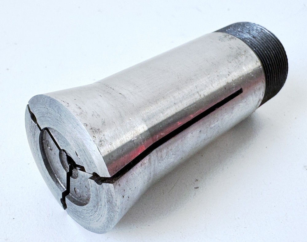 HARDINGE E2 5C Emergency Collet Internal & External Threads .833" Counter Bore