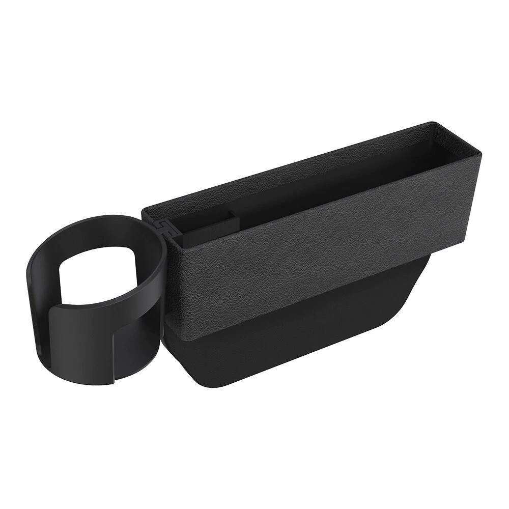 Car Seat Crevice Storage Box Slot Multi-function Organizer Car Foldable Cup Hold