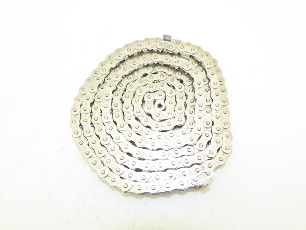 Tsubaki RS40 Chain Lambda Stainless Attachment 8' Long 40 Size 1/2" Pitch