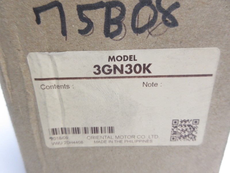 ORIENTAL MOTOR 3GN30K NSMP