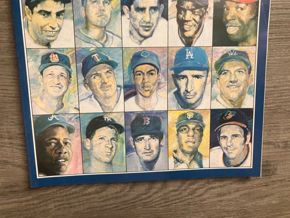 1986 MLB All Star Game Program Houston Astros