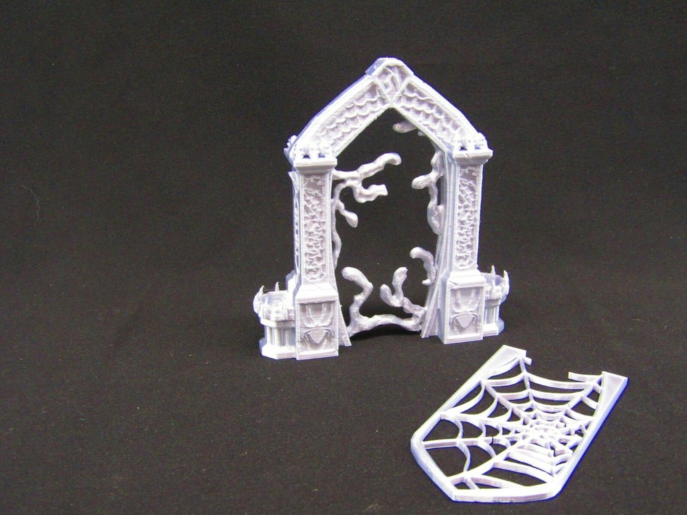Magic Gateway Portal w/ 2 Auras Scatter Terrain Scenery 3D Printed Mini