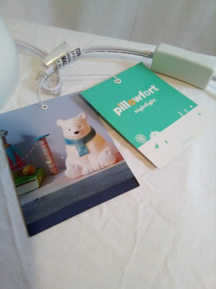 Pillowfort Nightlight Polar Bear White Target Ceramic Light