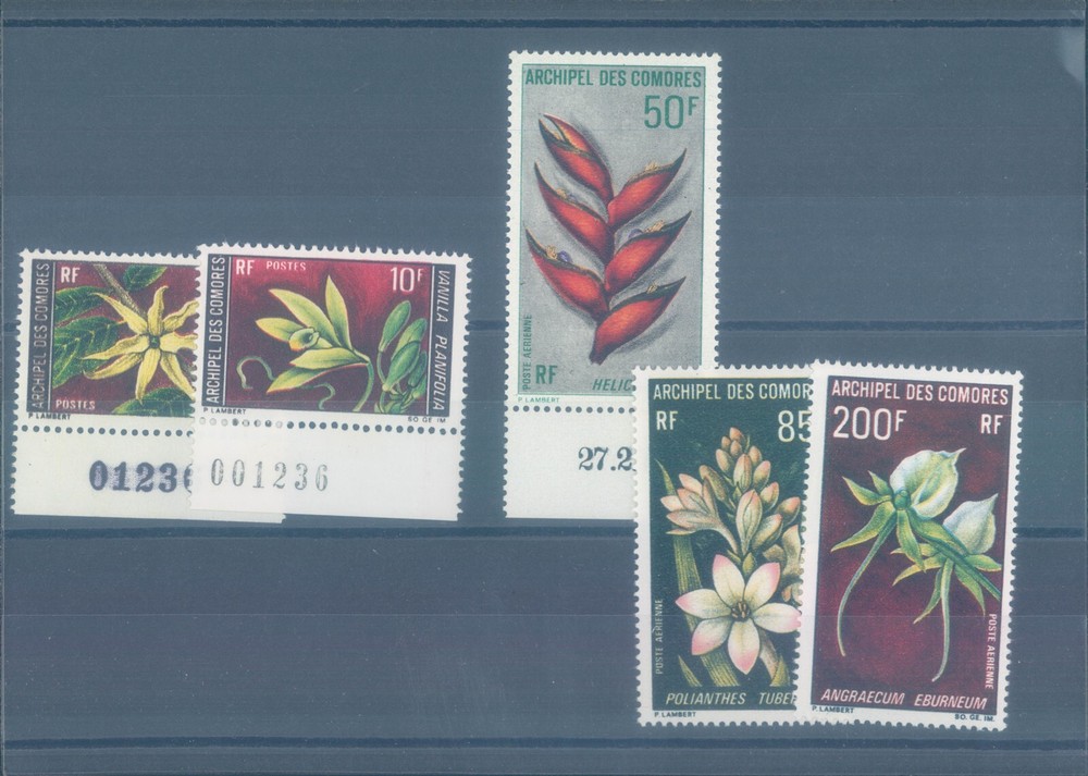 COMOROS Comores 1969 MNH flowers