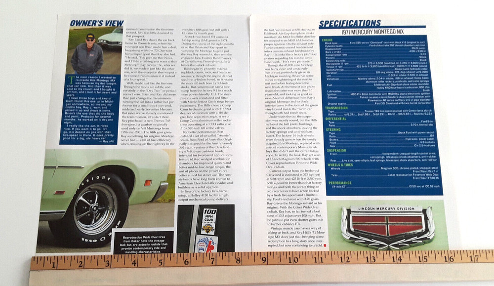 1971 MERCURY MONTEGO ORIGINAL 2019 ARTICLE