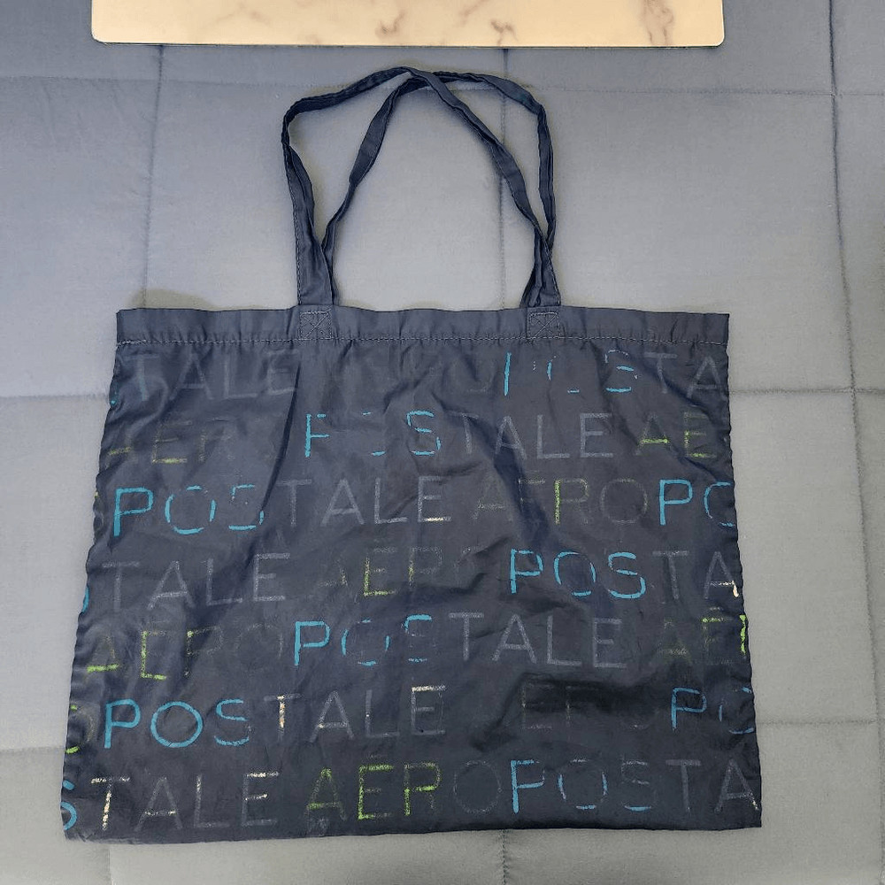 Aeropostale tote navy blue large