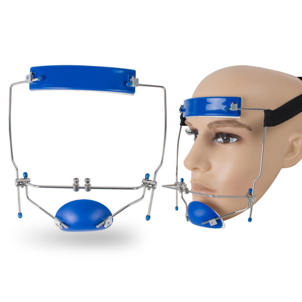 Dental Orthodontic Forward Reverse-Pull Headgear with Double lever Adjustable