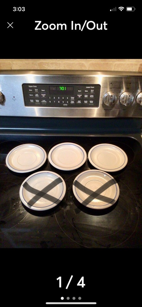 5 Pfaltzgraff Yorktowne Cup Saucers Only