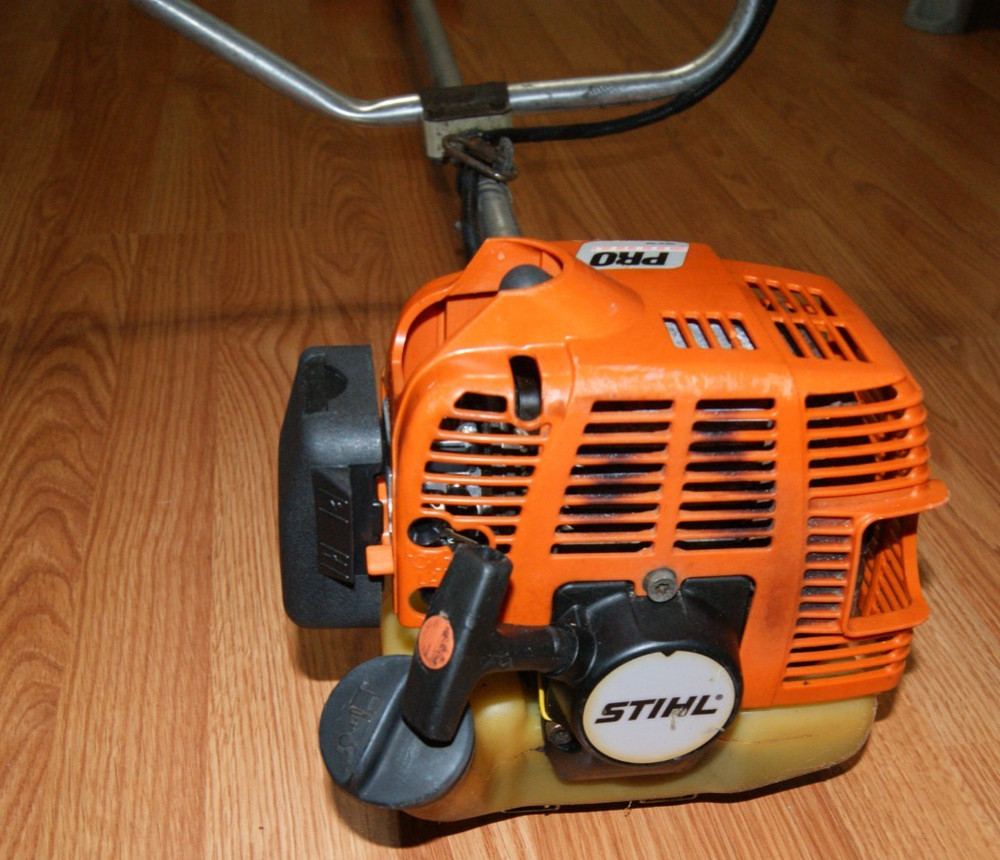 STIHL FS85 PRO STRING TRIMMER WITH BICYCLE HANDLE