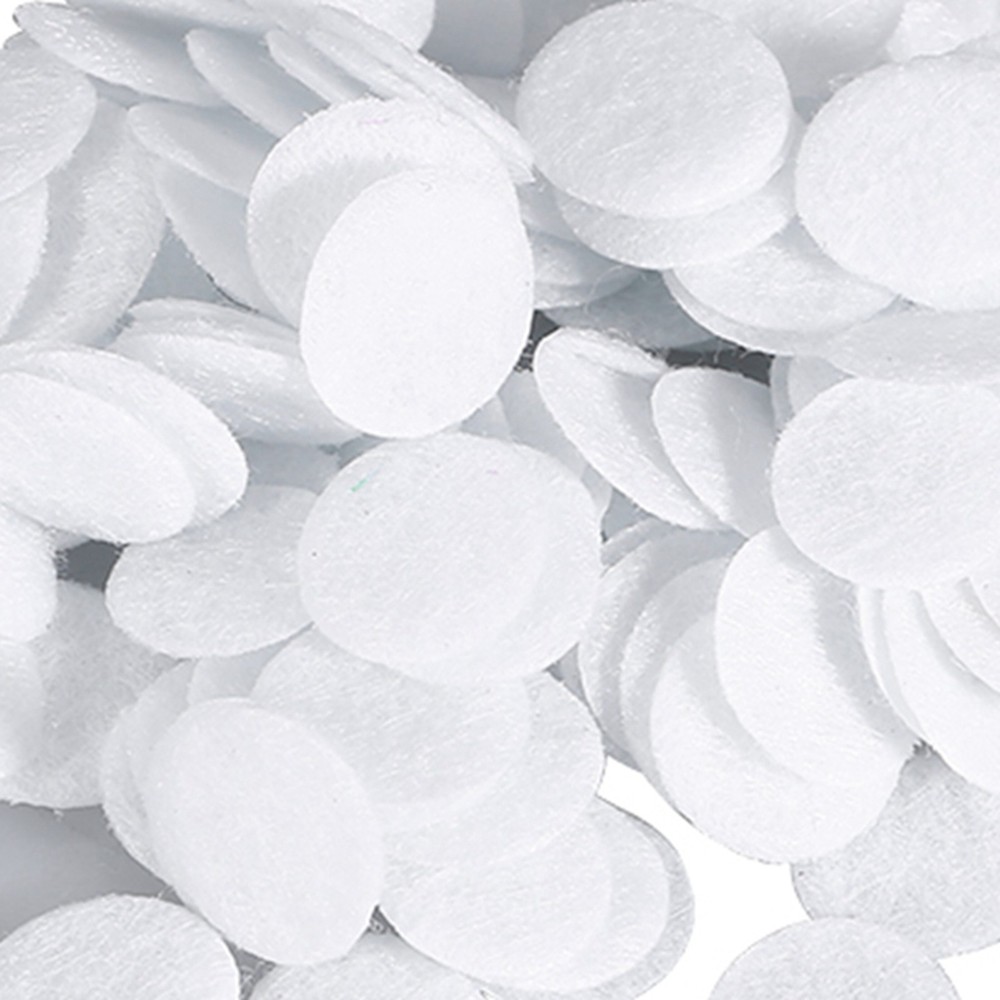 100pcs Cotton Filter Round Filtering Pads For Blackhead Removal Machine 40mm WT
