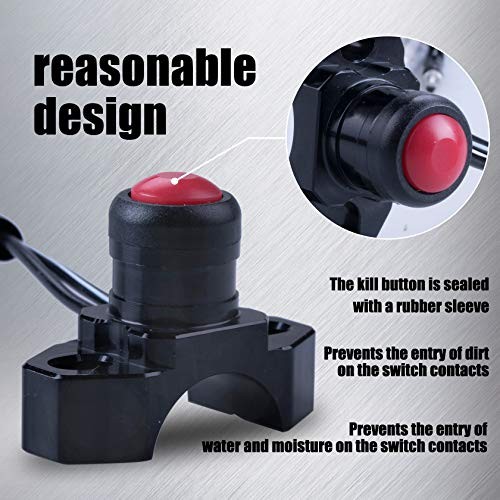 Universal Motorcycle Engine Stop Start Kill Switch