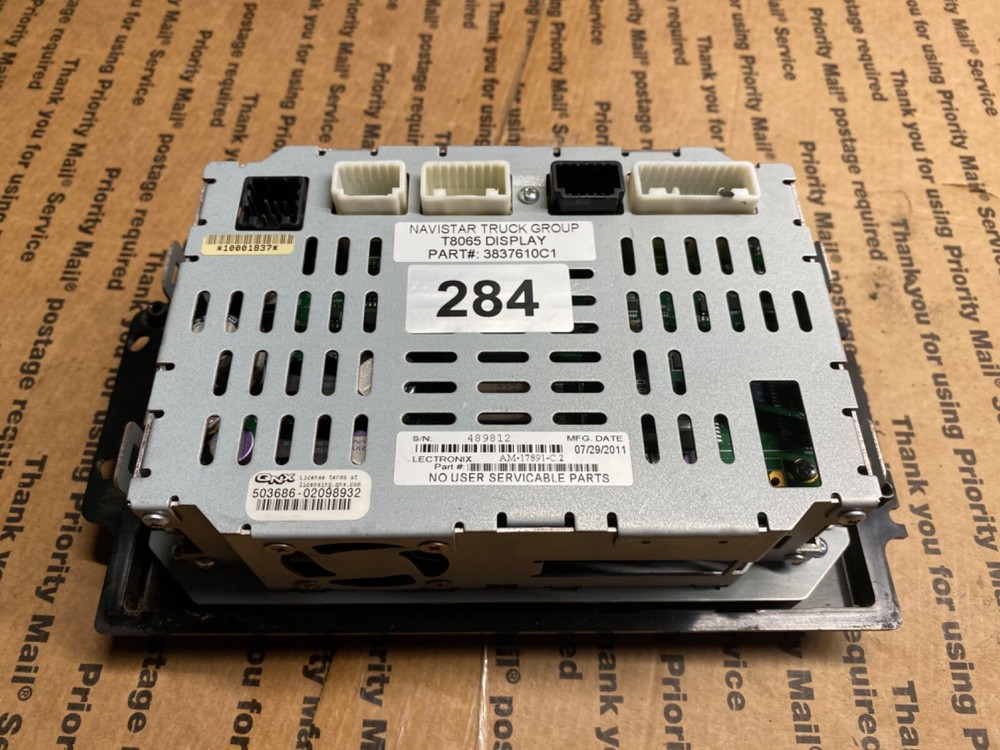 INTERNATIONAL NAVISTAR MODULE DRIVER INFORMATION DISPLAY INSTRUMENT, # 3837610C1