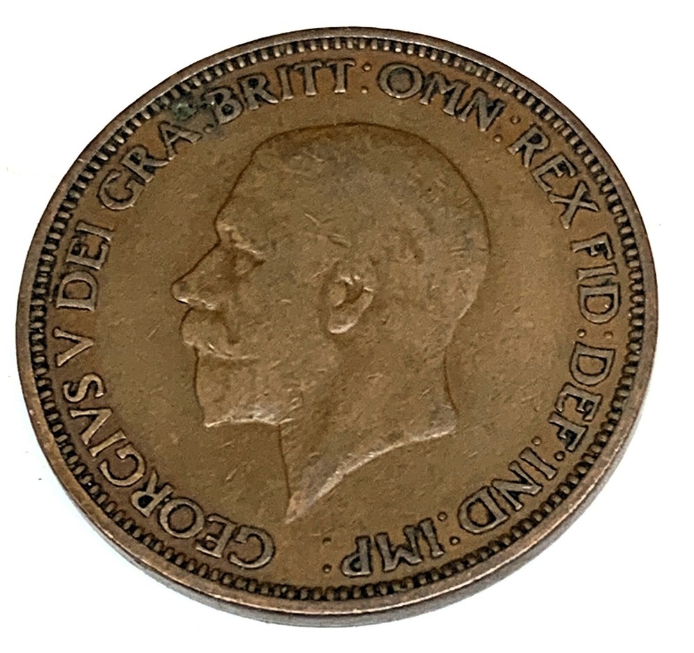 # C4878 GREAT BRITAIN COIN, HALF PENNY 1936
