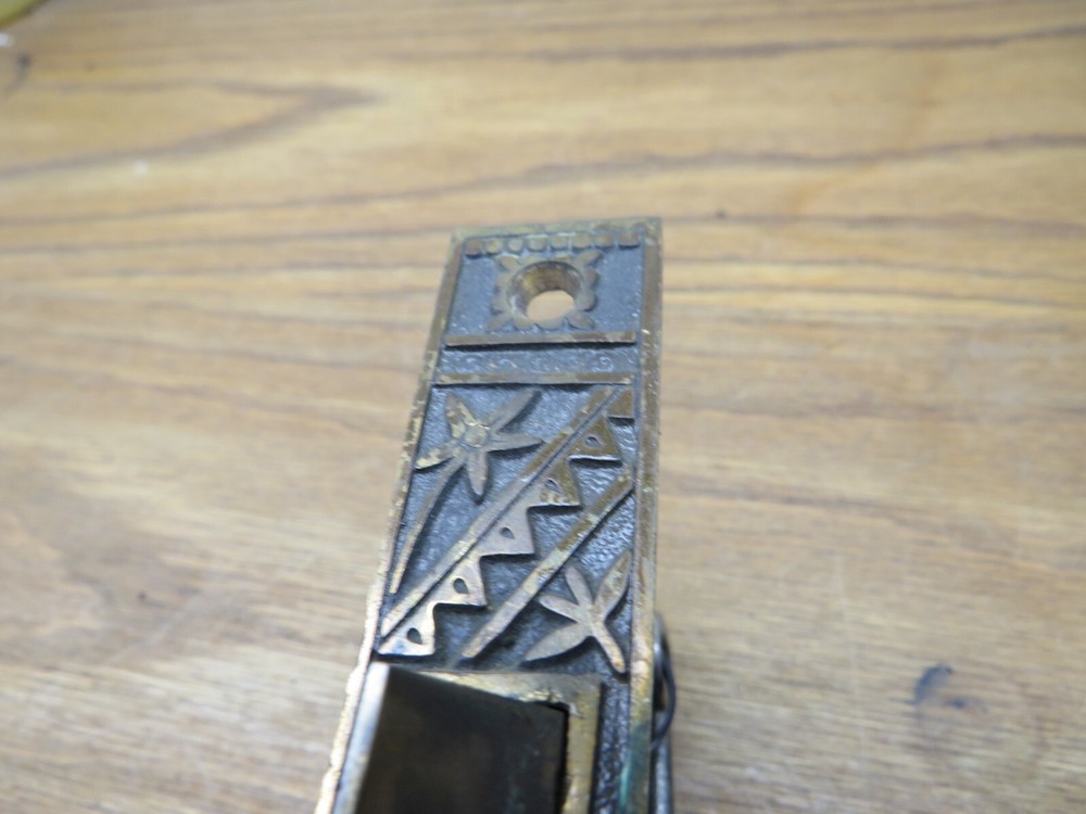 NICE OLD "EASTLAKE" MORTISE LOCK ...ORNATE " AS FOUND ".