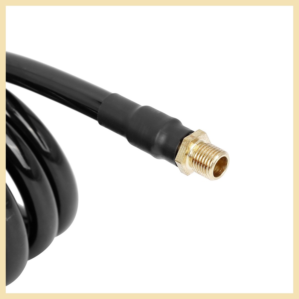 Universal Air Compressor Tire Hose with Locking Air Chuck