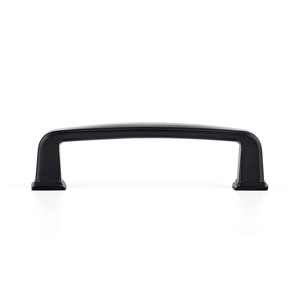 15 Pack Solid 3 Inch Cabinet Handles Matte Black Pulls for Kitchen Drawers, C...