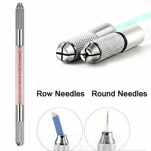 0.2mm Needle Microblading Permanent Manual Tebori 3D Makeup Eyebrow Tattoo Pen E